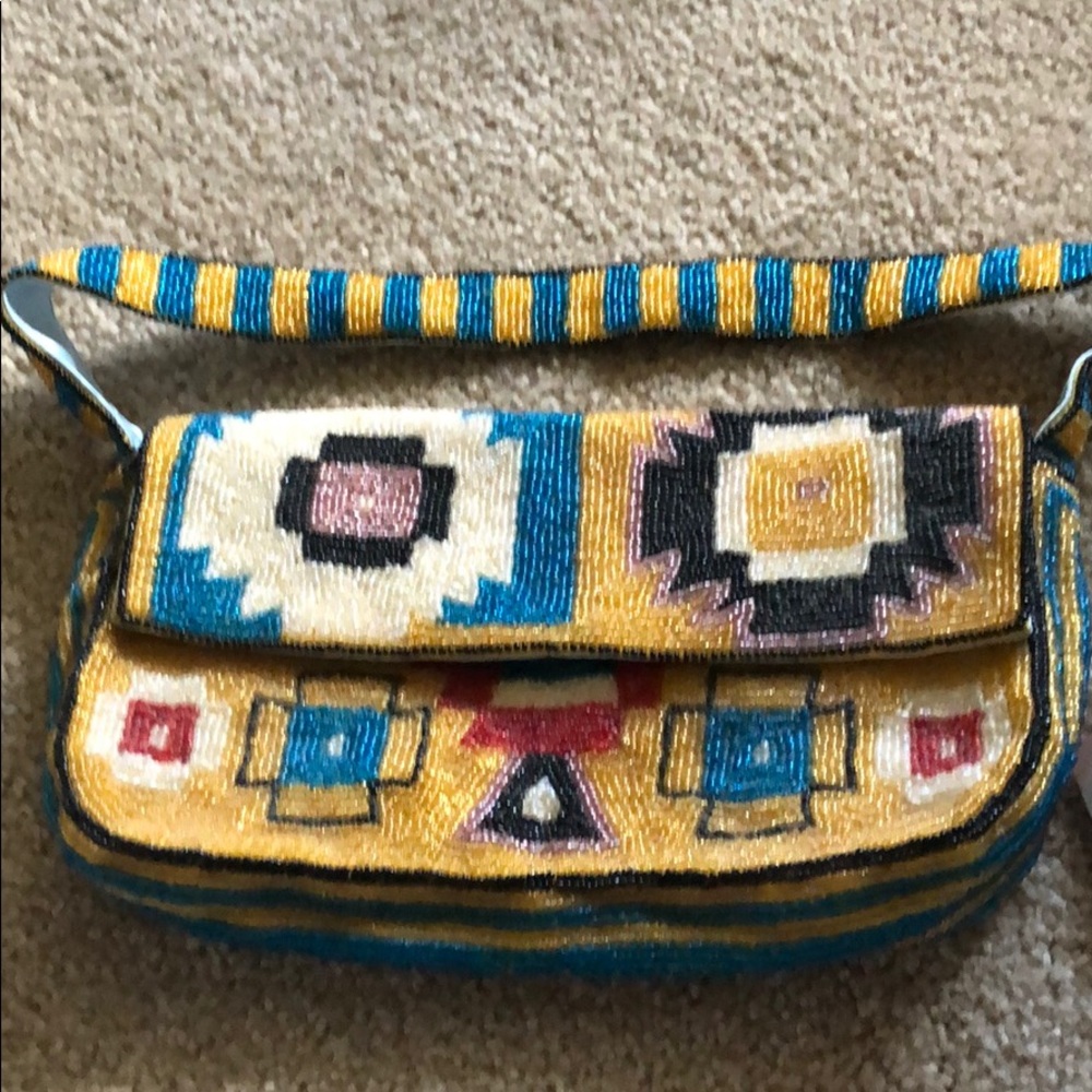 Christiana beaded purse